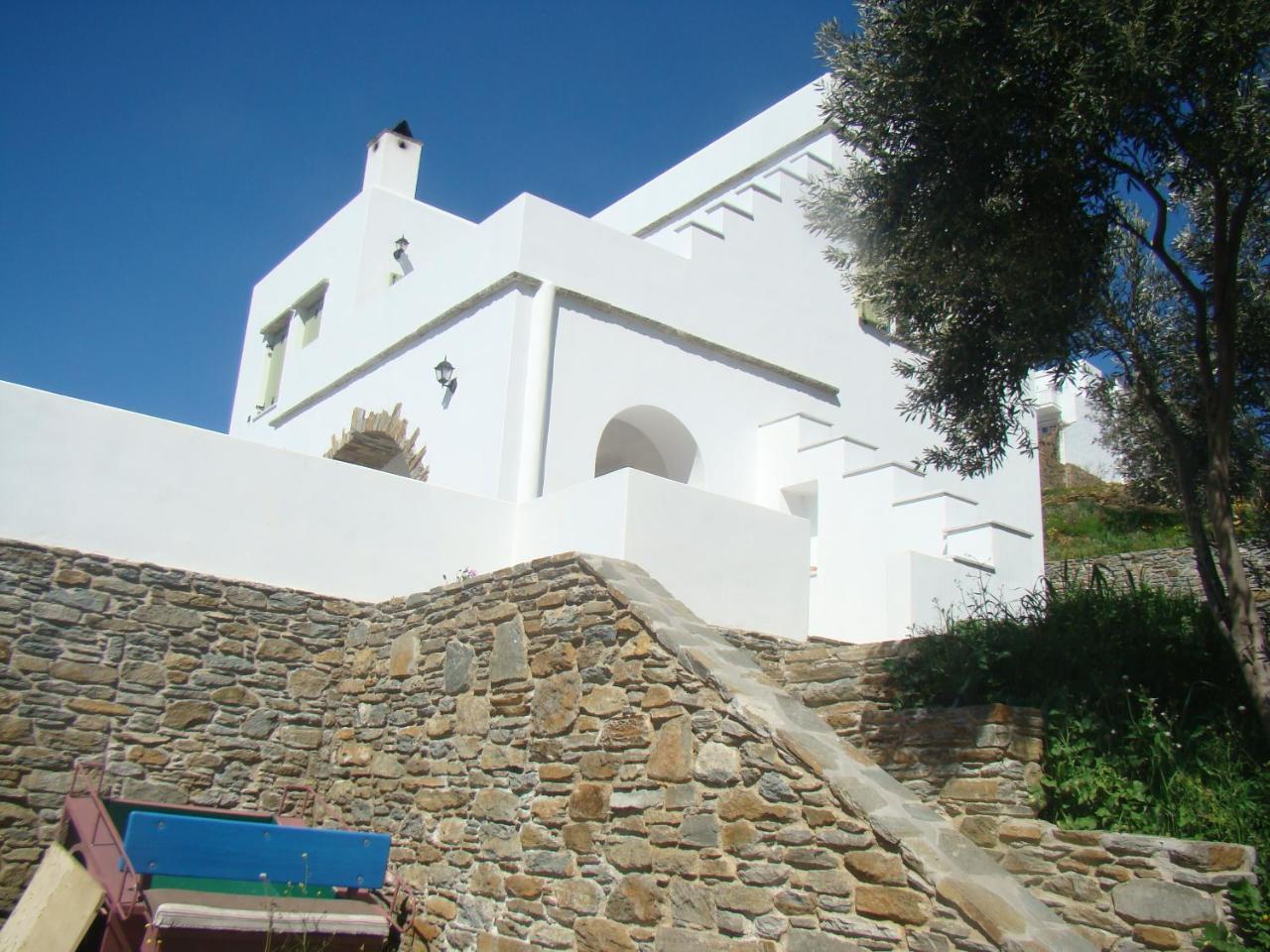 Vrahos Agios Romanos Bagian luar foto