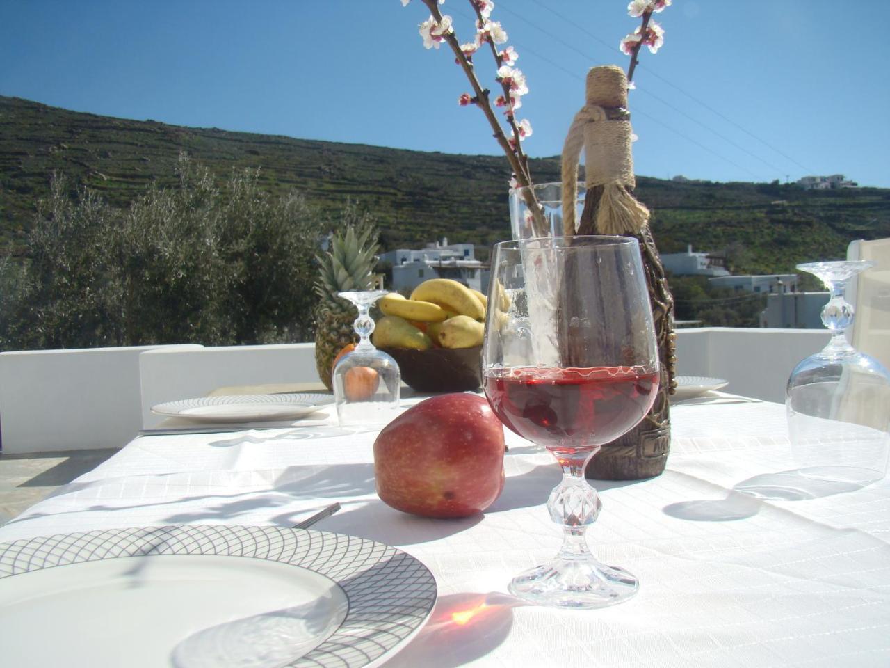 Vrahos Agios Romanos Bagian luar foto
